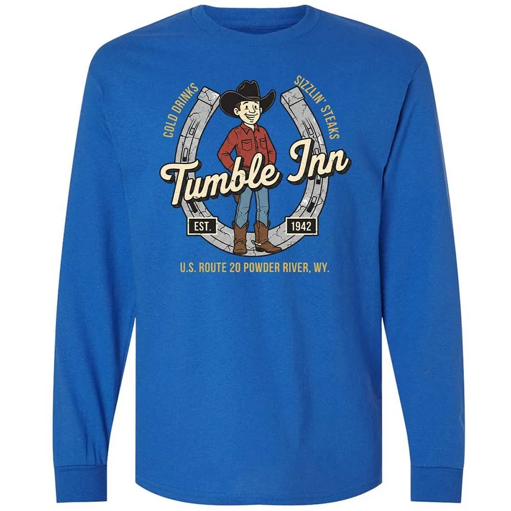 Long Sleeve T-Shirt - 4LYWMWHF - Royal - 7
