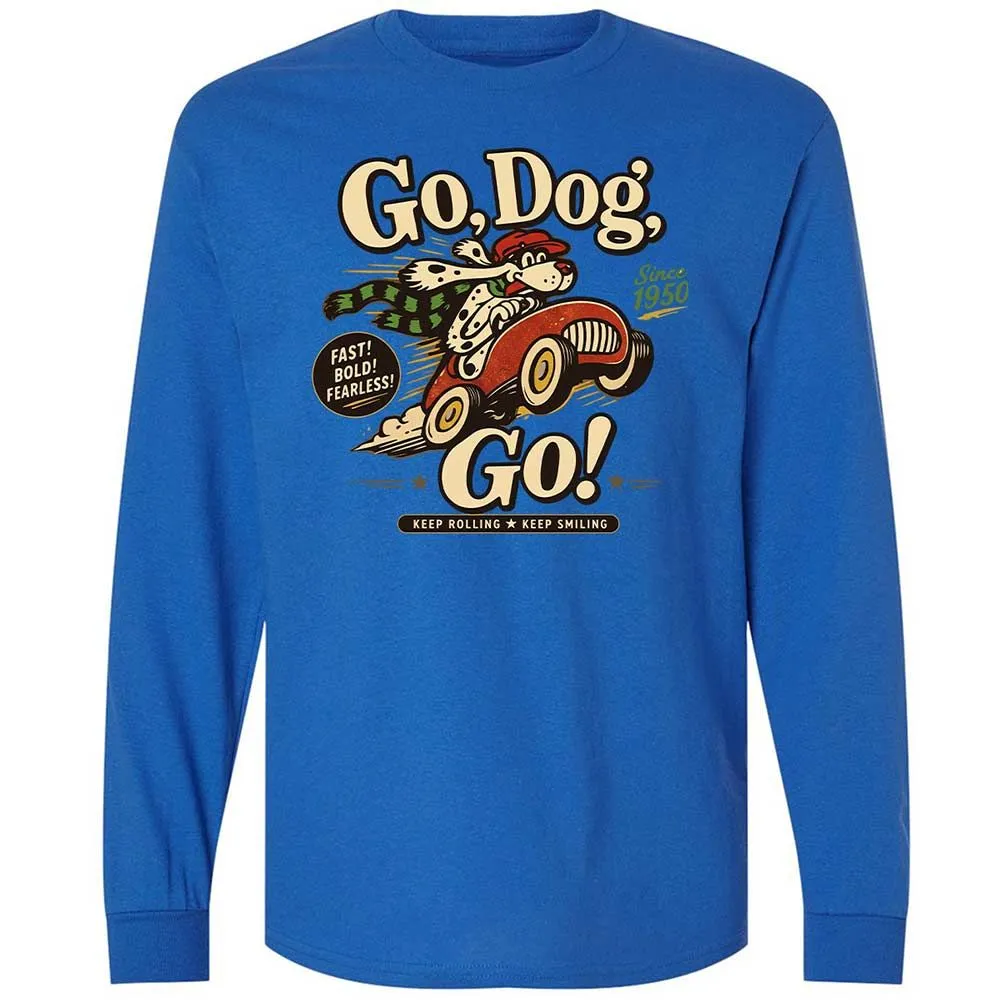 Long Sleeve T-Shirt - KHWPR9U3 - Royal - 7