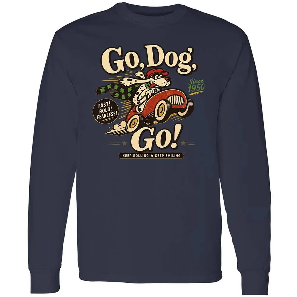 Long Sleeve T-Shirt - KHWPR9U3 - Navy - 13