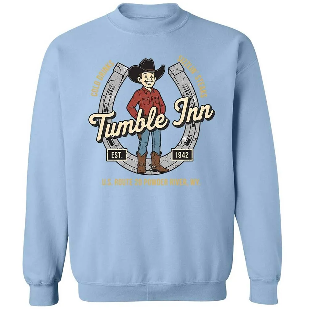 Classic Unisex Sweatshirt - QWSDA9ZM - Light Blue - 4