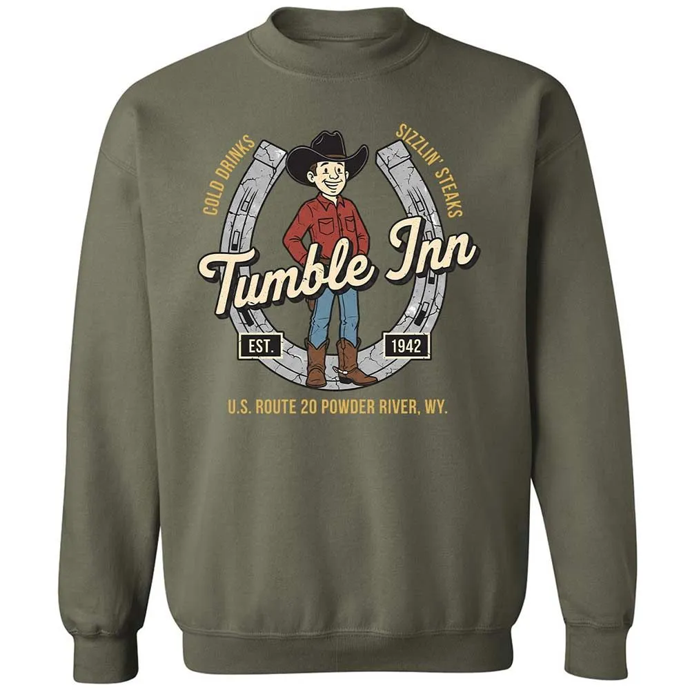 Classic Unisex Sweatshirt - QWSDA9ZM - Military Green - 21