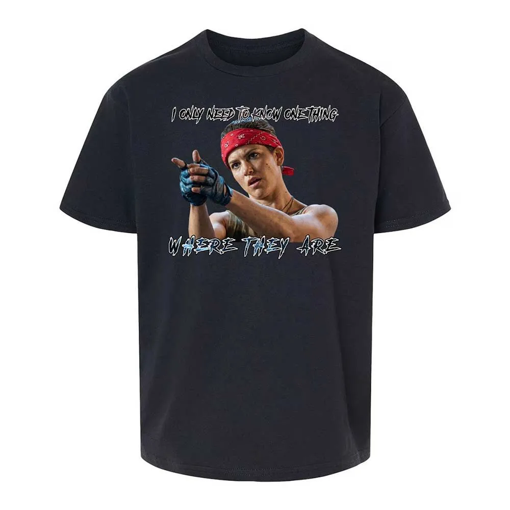 Kids T-Shirt - GF4AH4QB - Black - 7