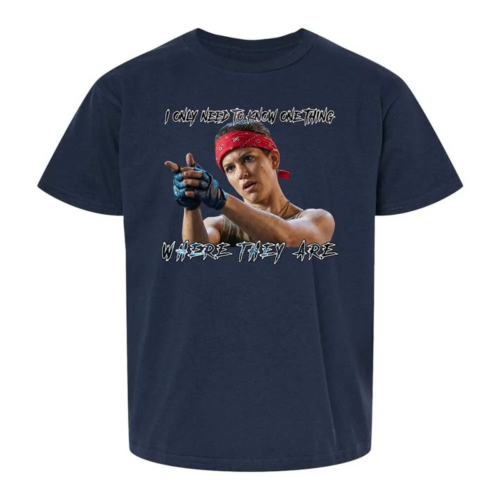 Kids T-Shirt - GF4AH4QB - Navy - 8