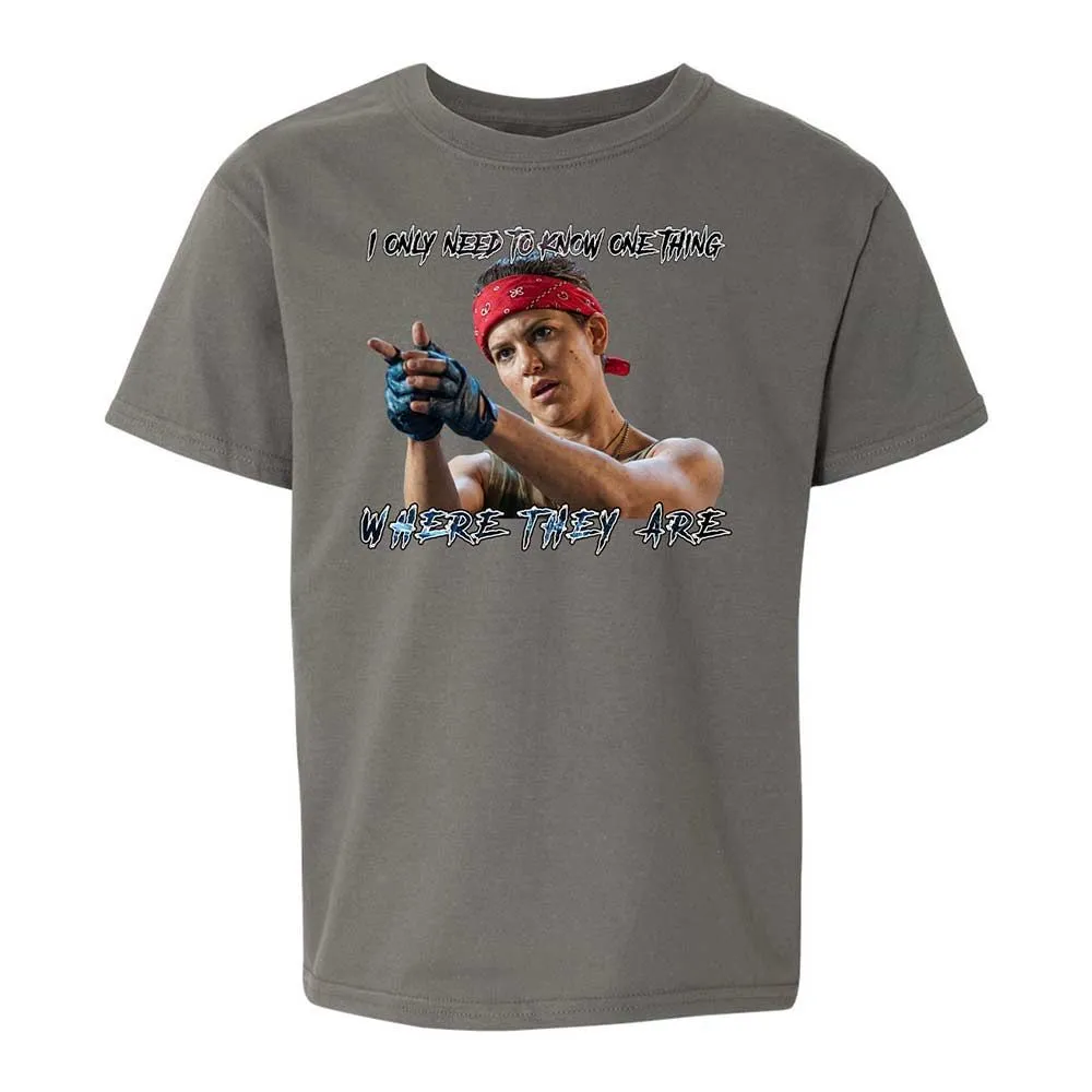 Kids T-Shirt - GF4AH4QB - Charcoal - 17