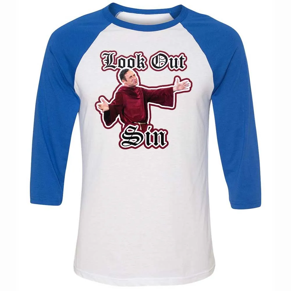 Unisex 3/4 Baseball Tee - G7PYNNEY - White/True Royal - 10