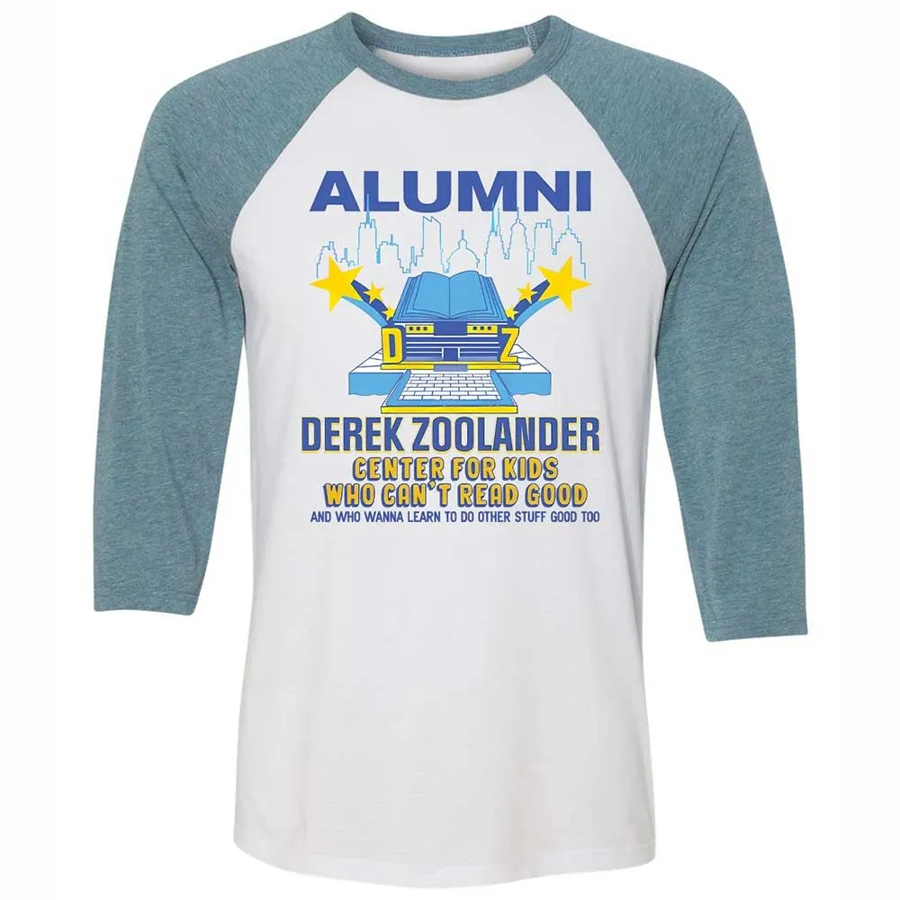 Unisex 3/4 Baseball Tee - 35T39PJK - White/Denim - 3