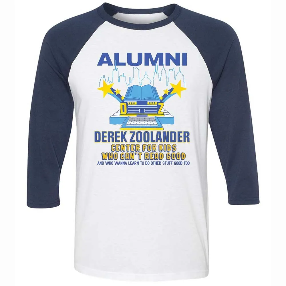 Unisex 3/4 Baseball Tee - 35T39PJK - White/Navy - 8