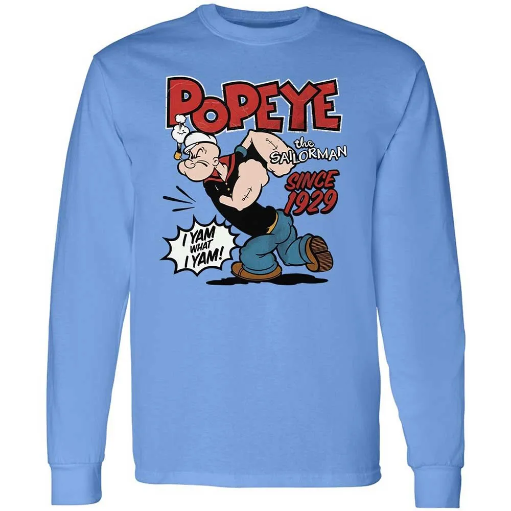 Long Sleeve T-Shirt - 99HBCY7C - Carolina Blue - 5
