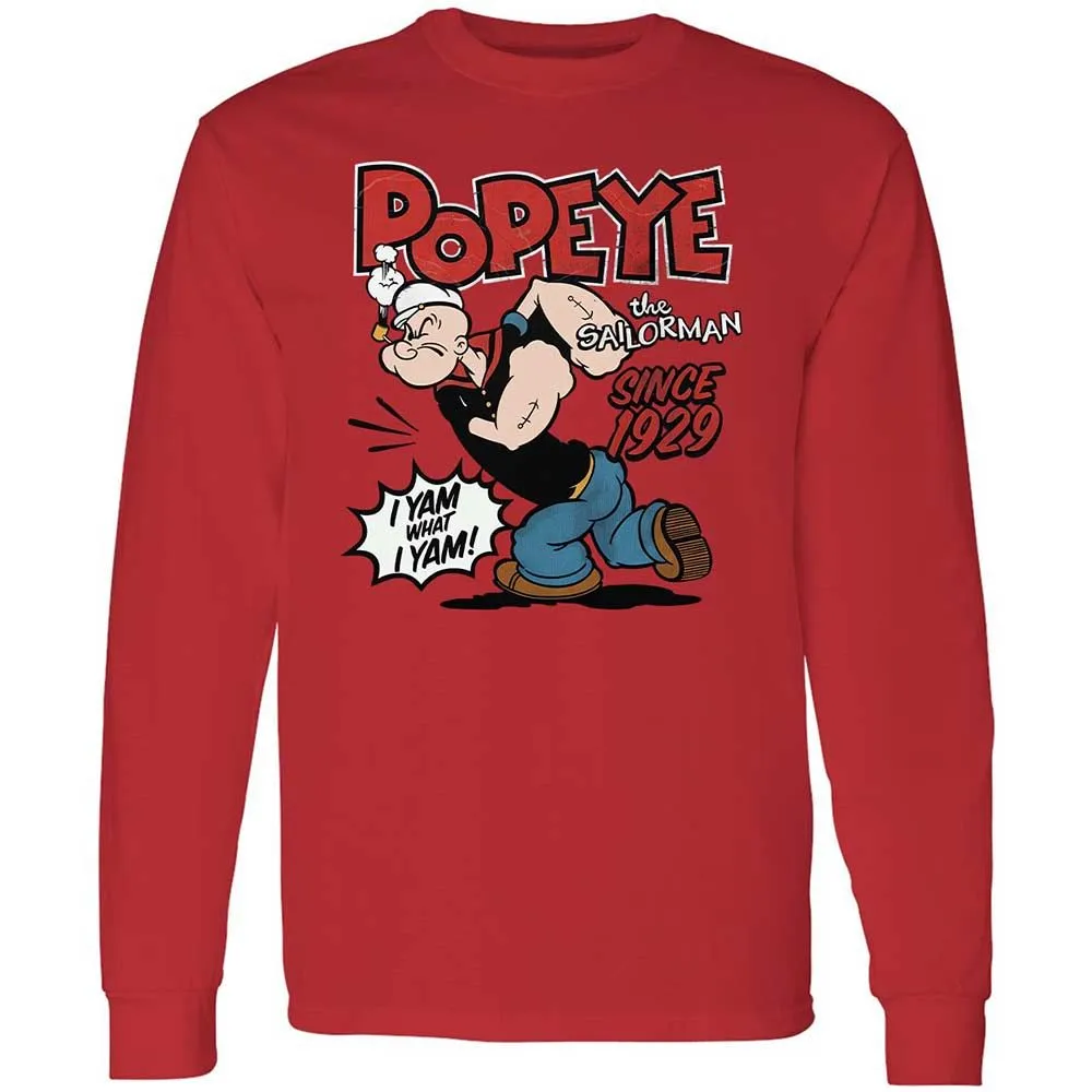 Long Sleeve T-Shirt - 99HBCY7C - Red - 8