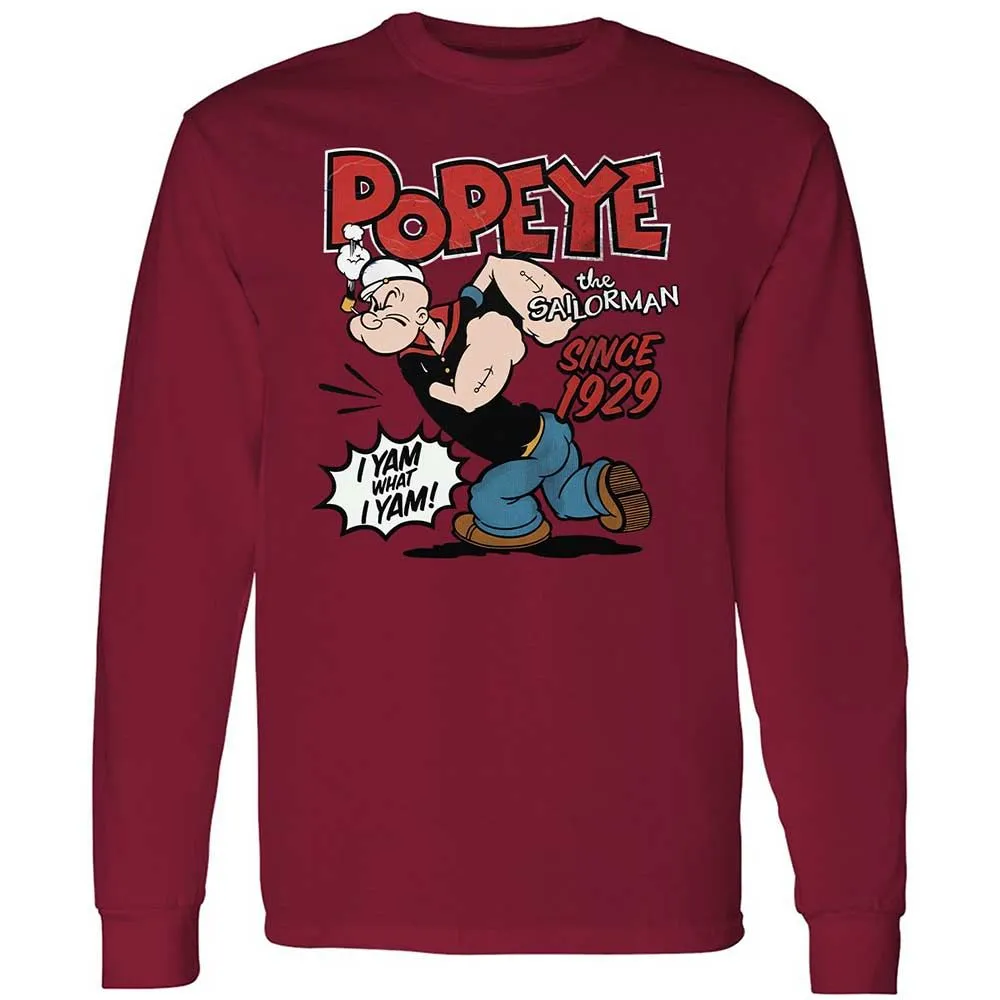 Long Sleeve T-Shirt - 99HBCY7C - Cardinal Red - 17