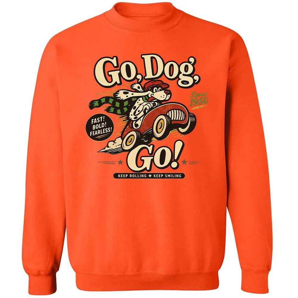 Classic Unisex Sweatshirt - RZAHV2TG - Orange - 12