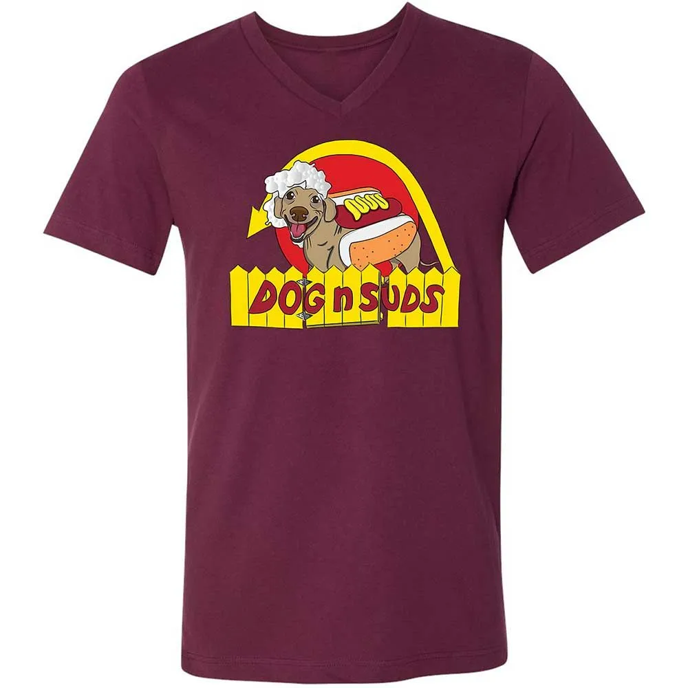 Dog n Suds Dachshund - Maroon - 14