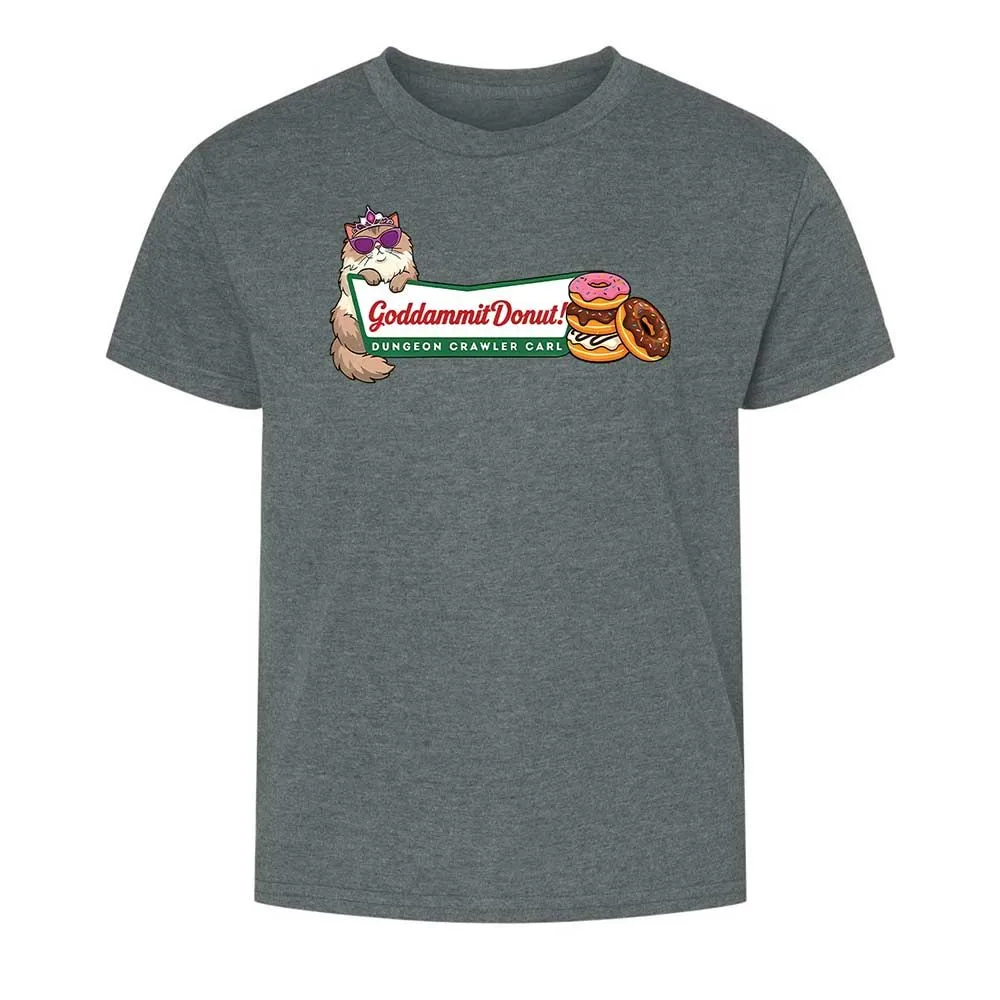 Goddammit Donut - Dark Heather - 16