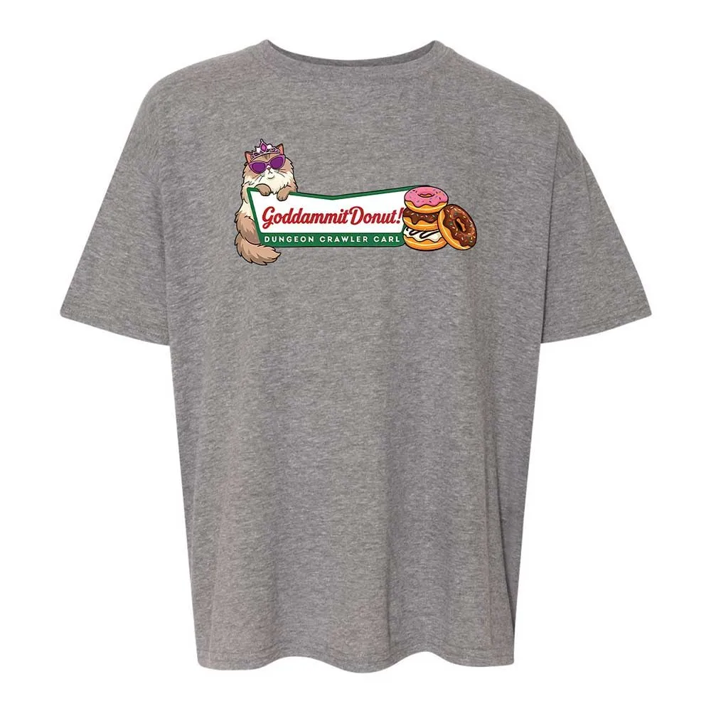 Goddammit Donut - Graphite Heather - 18