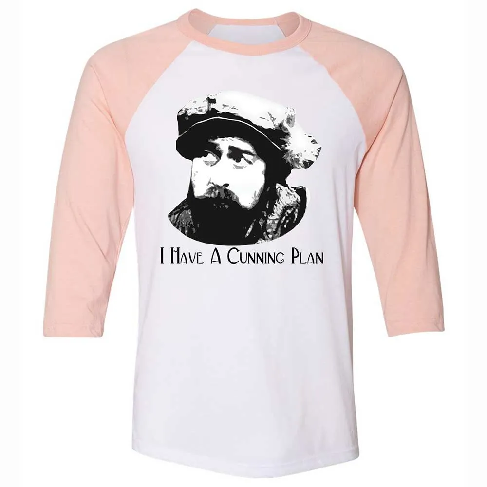 I Have A Cunning Plan - White/Heather Peach - 5