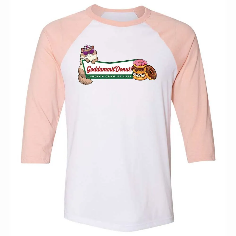 Goddammit Donut - White/Heather Peach - 5