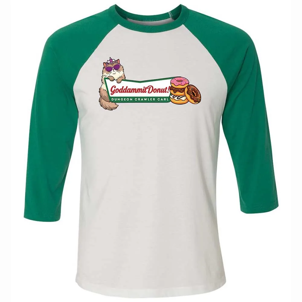 Goddammit Donut - White/Kelly - 6