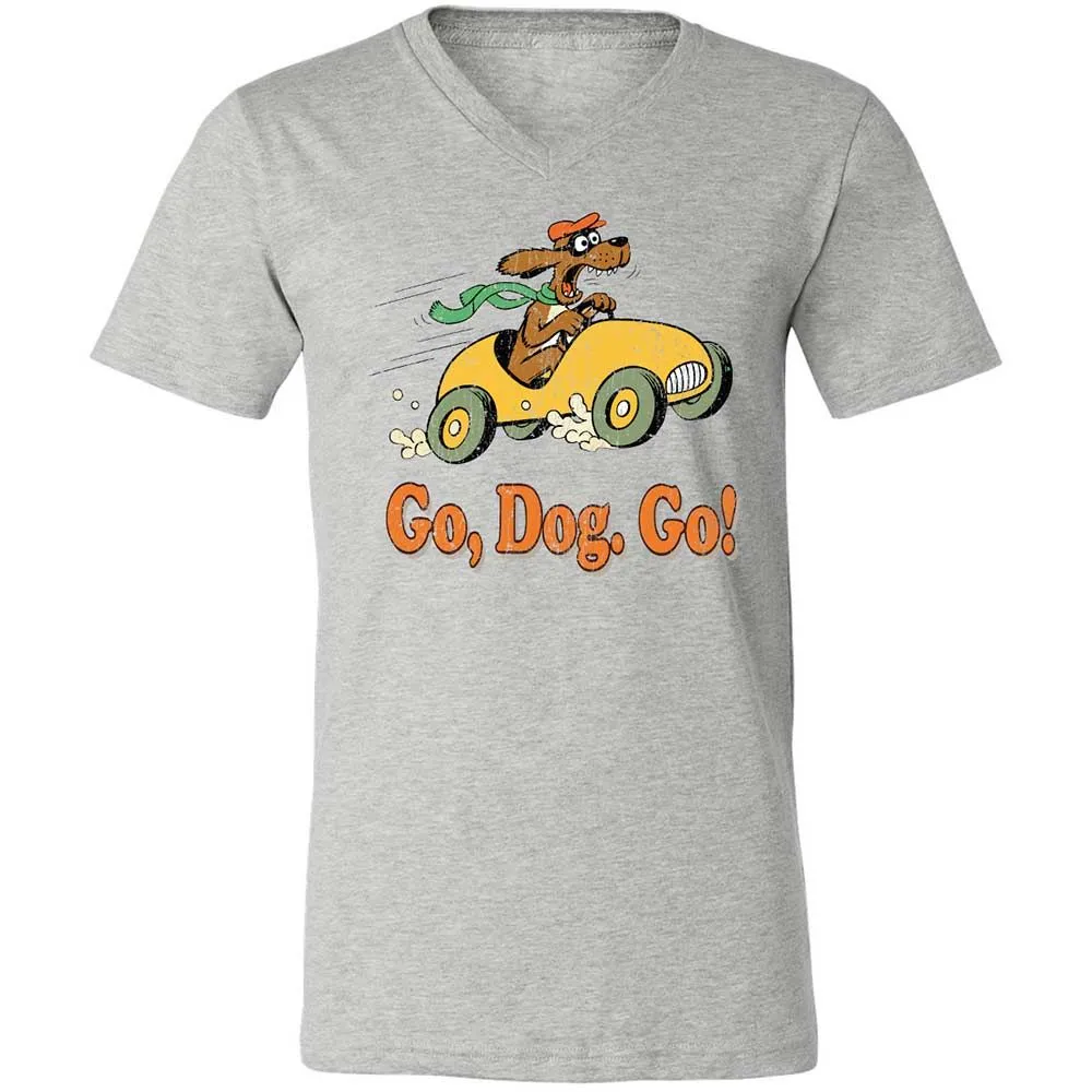 Unisex V-Neck T-Shirt - SU8RS743 - Athletic Heather - 2