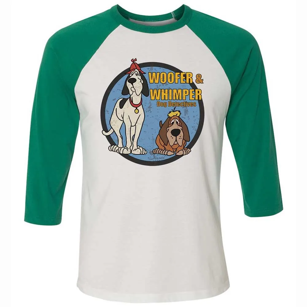 Unisex 3/4 Baseball Tee - H2915G67 - White/Kelly - 6