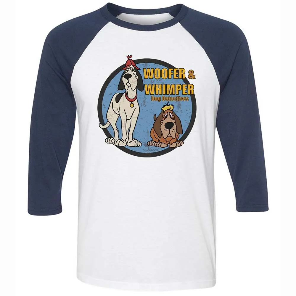 Unisex 3/4 Baseball Tee - H2915G67 - White/Navy - 8