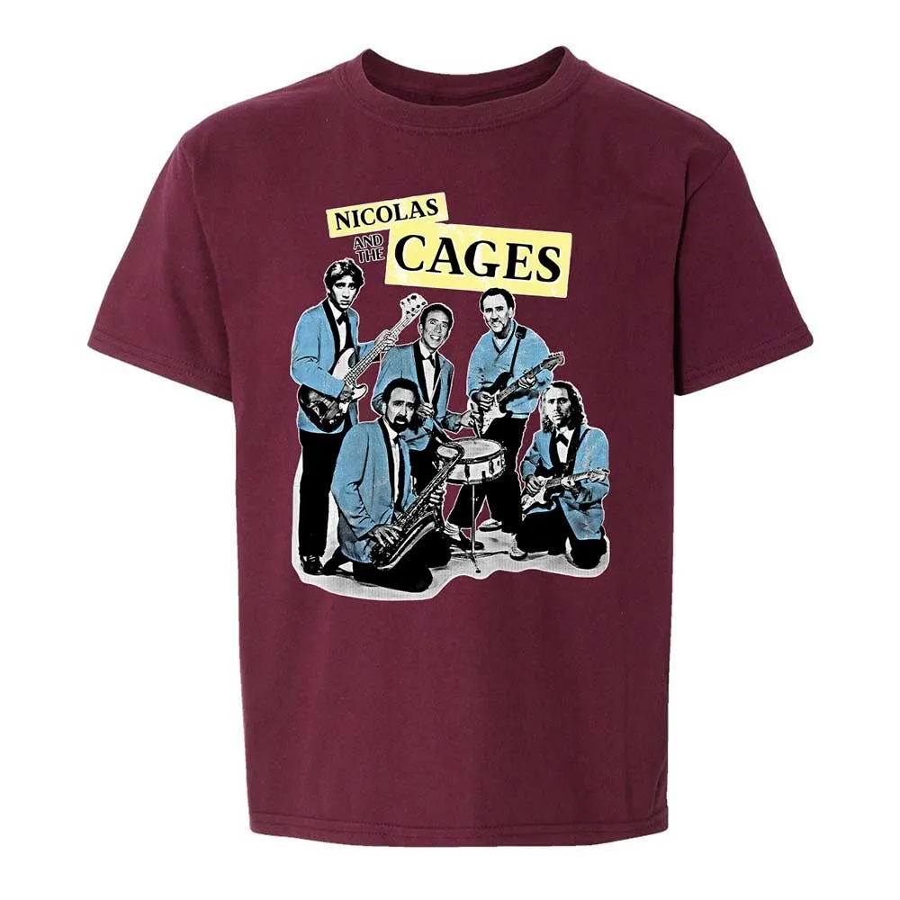 Nicolas and the Cages - Maroon - 19