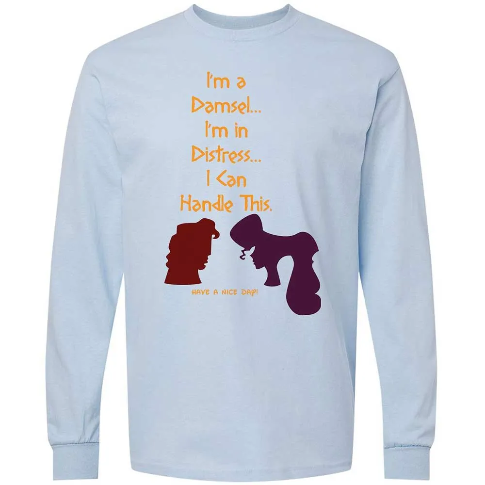 Long Sleeve T-Shirt - WVT8KECV - Light Blue - 4