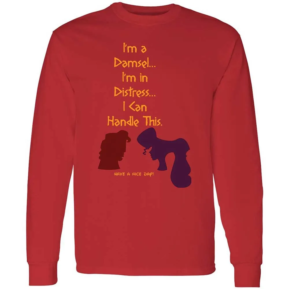 Long Sleeve T-Shirt - WVT8KECV - Red - 8