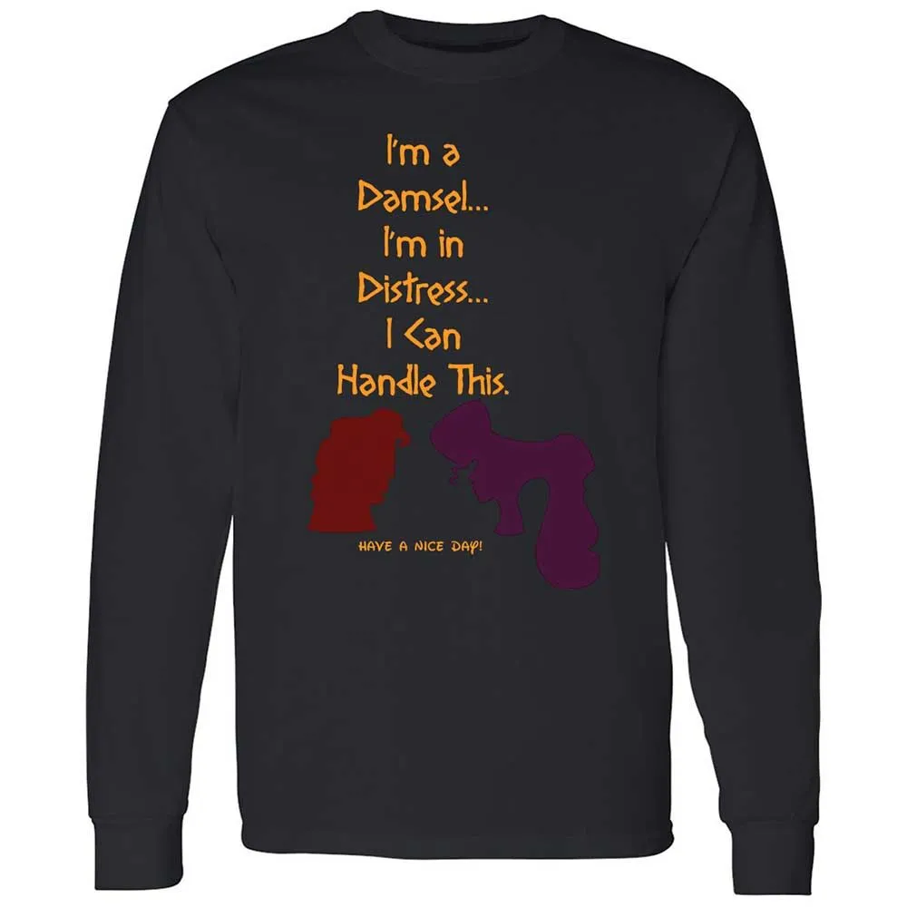 Long Sleeve T-Shirt - WVT8KECV - Black - 12