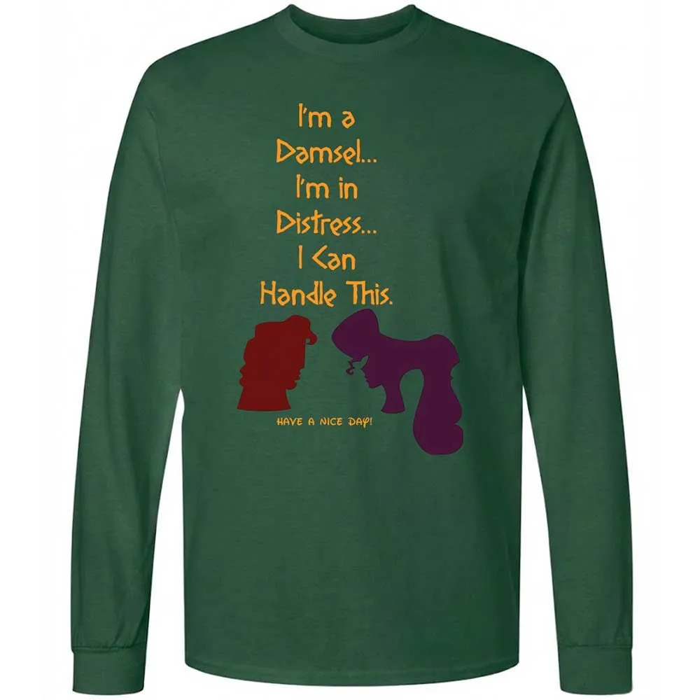 Long Sleeve T-Shirt - WVT8KECV - Forest Green - 14