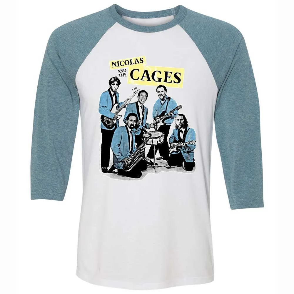 Nicolas and the Cages - White/Denim - 3