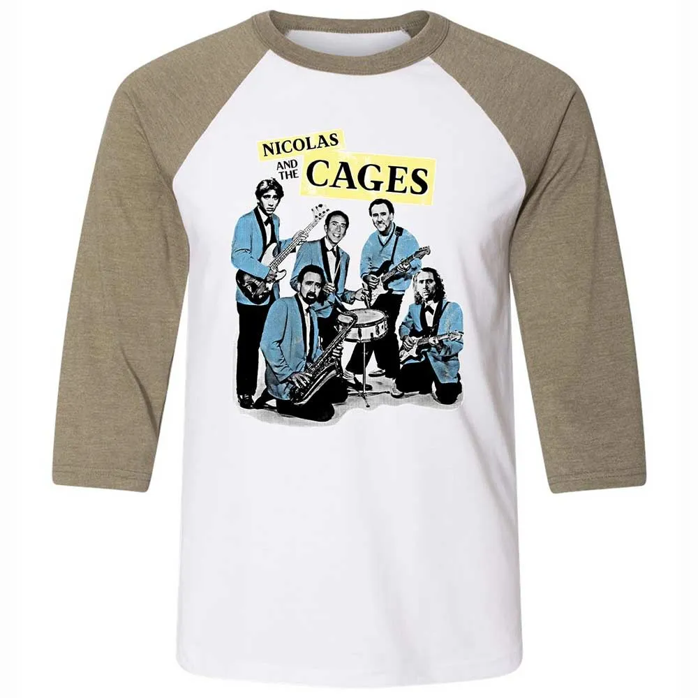 Nicolas and the Cages - White/Heather Olive - 4