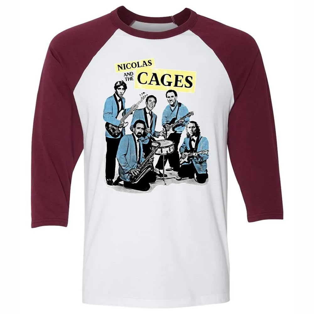 Nicolas and the Cages - White/Maroon - 7