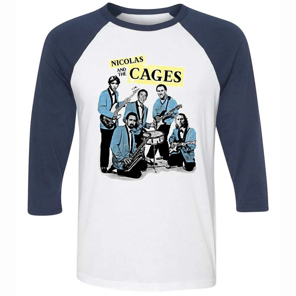 Nicolas and the Cages - White/Navy - 8