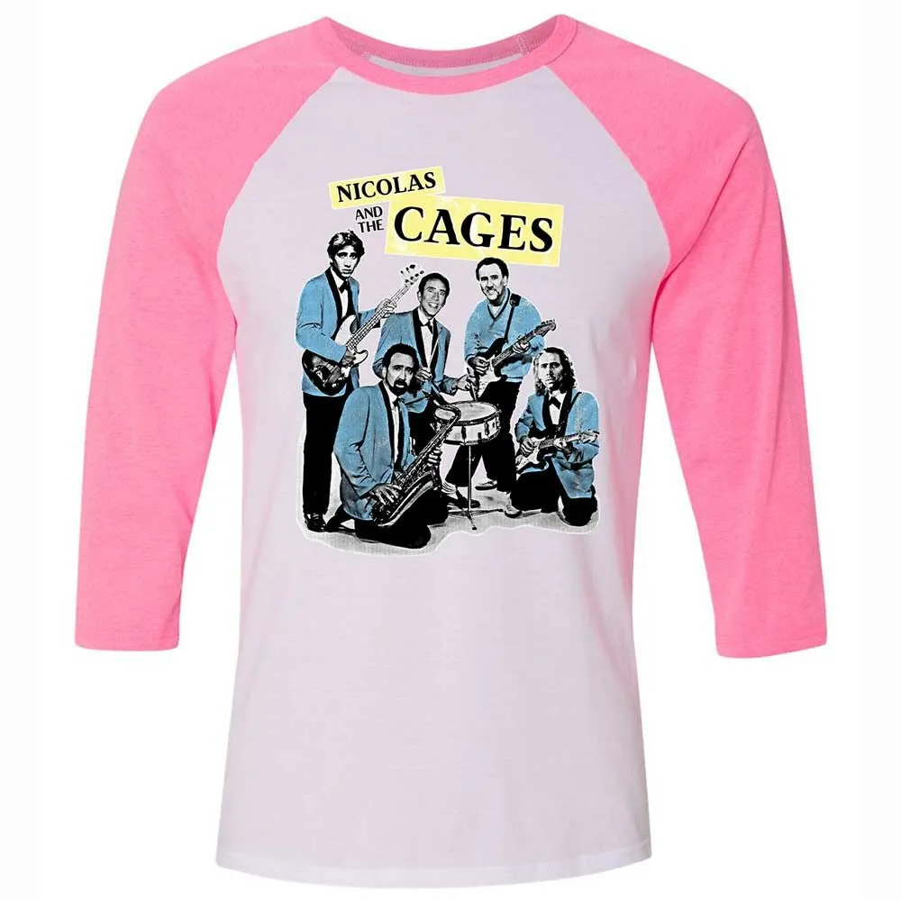 Nicolas and the Cages - White/Neon Pink - 12