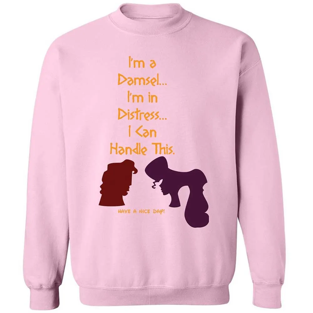 Classic Unisex Sweatshirt - C6JSKPB3 - Light Pink - 7