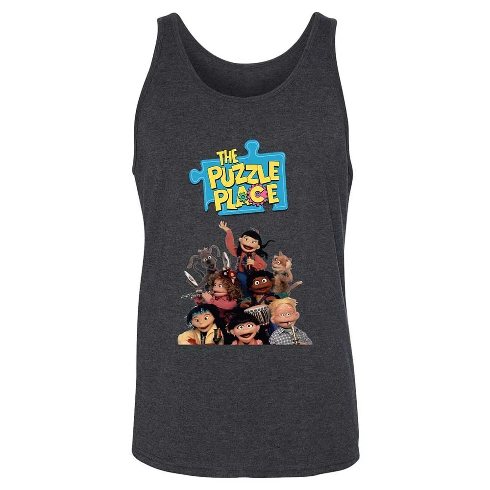 The Puzzle Place - Dark Grey Heather - 10