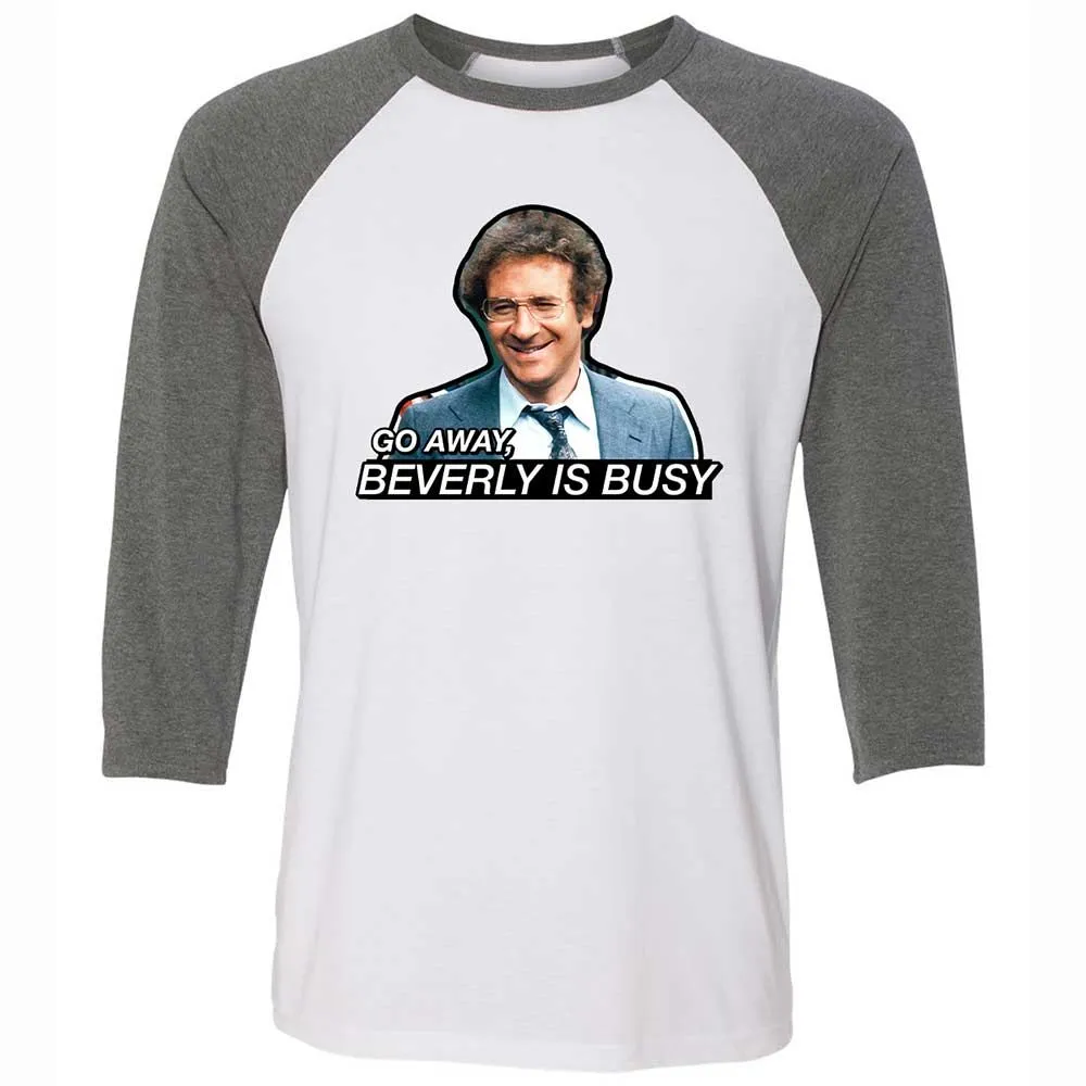 Go Away, Beverly is Busy - White/Deep Heather - 11