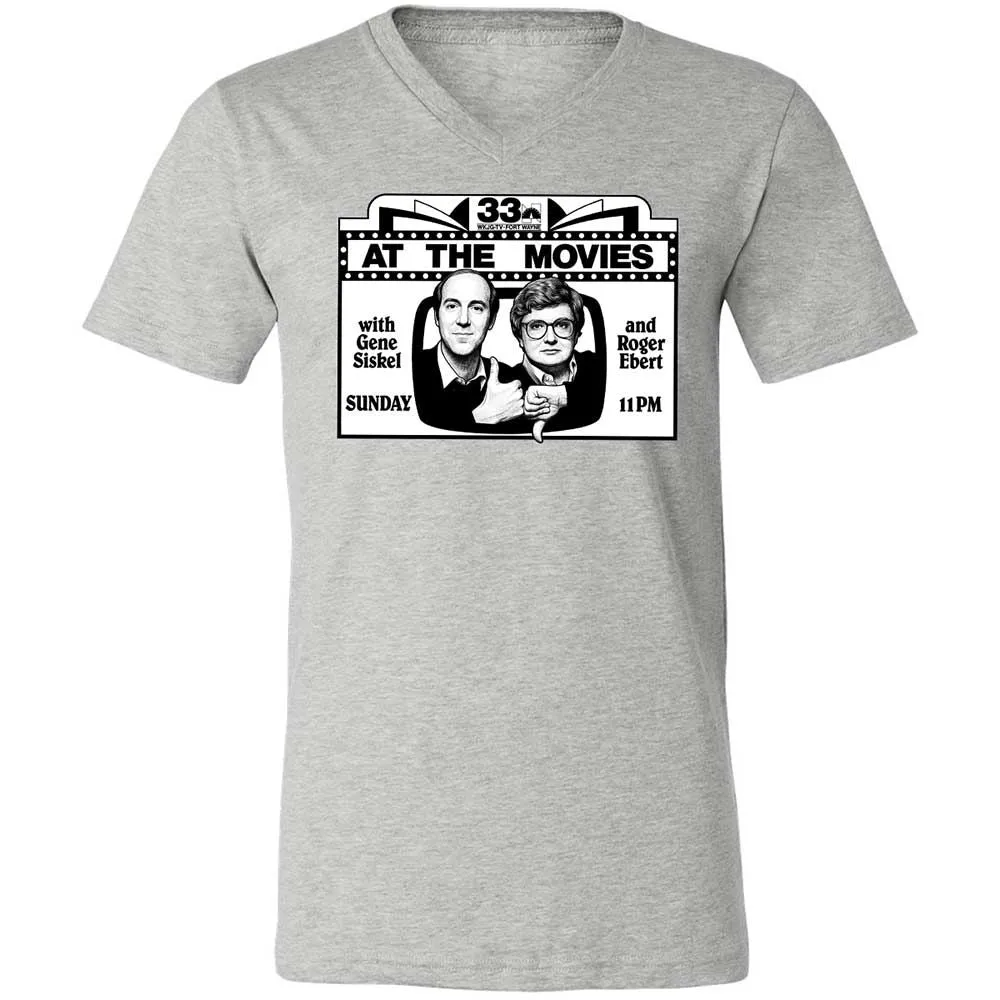 Unisex V-Neck T-Shirt - TPS6R4CH - Athletic Heather - 2