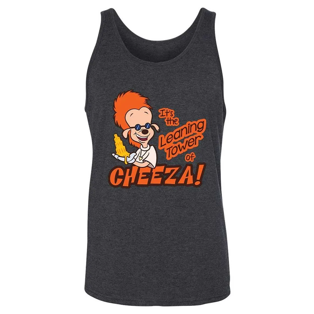 Leaning Tower of Cheeza - Dark Grey Heather - 10