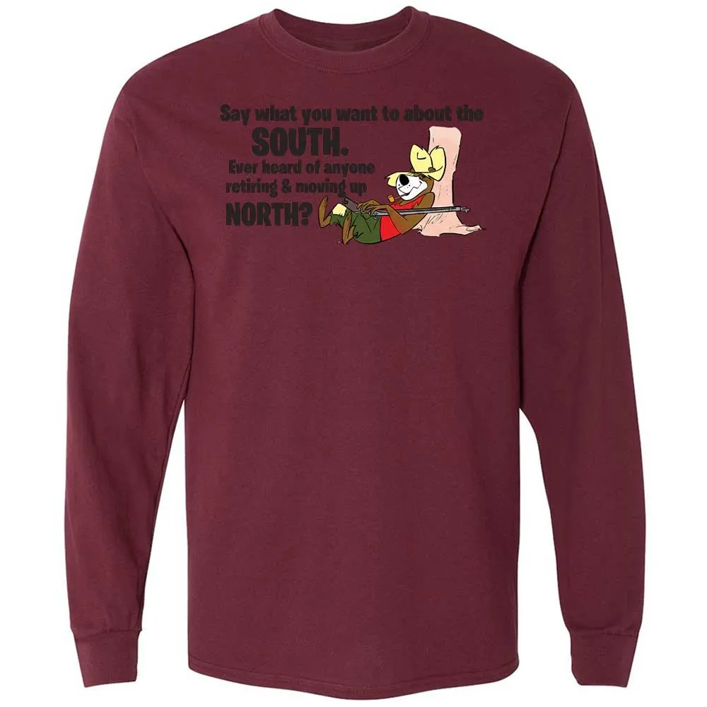 Long Sleeve T-Shirt - 1ZR661CM - Maroon - 16
