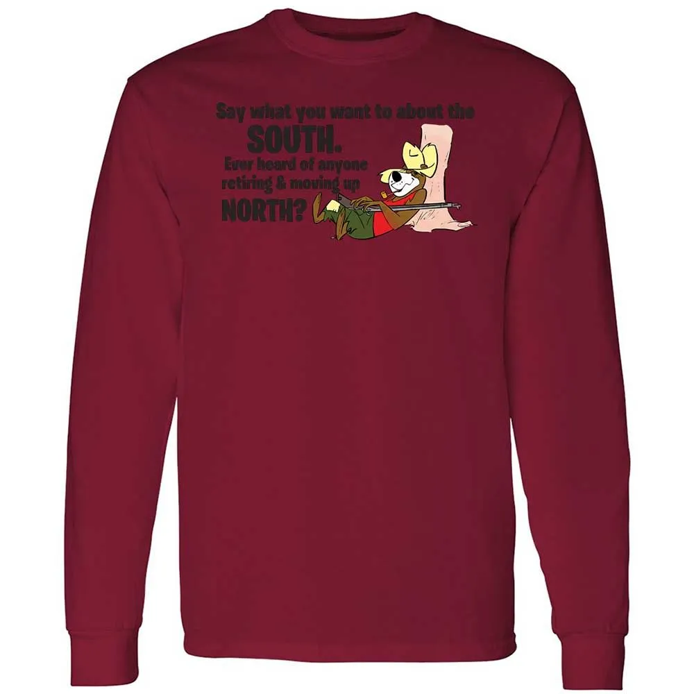 Long Sleeve T-Shirt - 1ZR661CM - Cardinal Red - 17