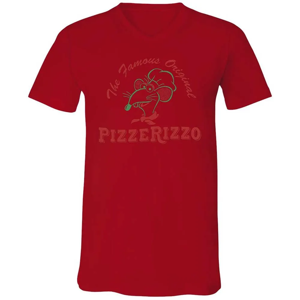 Unisex V-Neck T-Shirt - 5656WHM3 - Red - 5