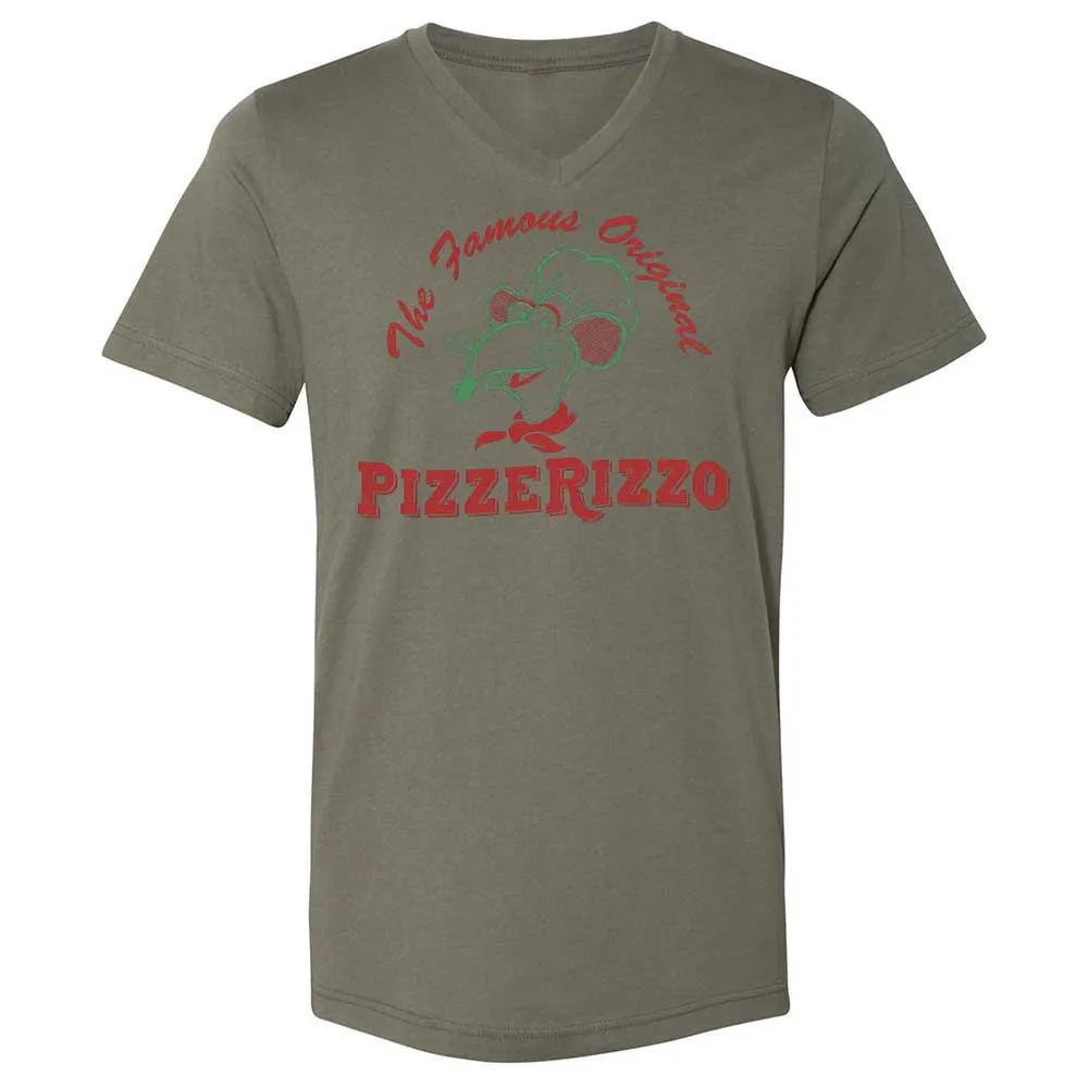 Unisex V-Neck T-Shirt - 5656WHM3 - Military Green - 15