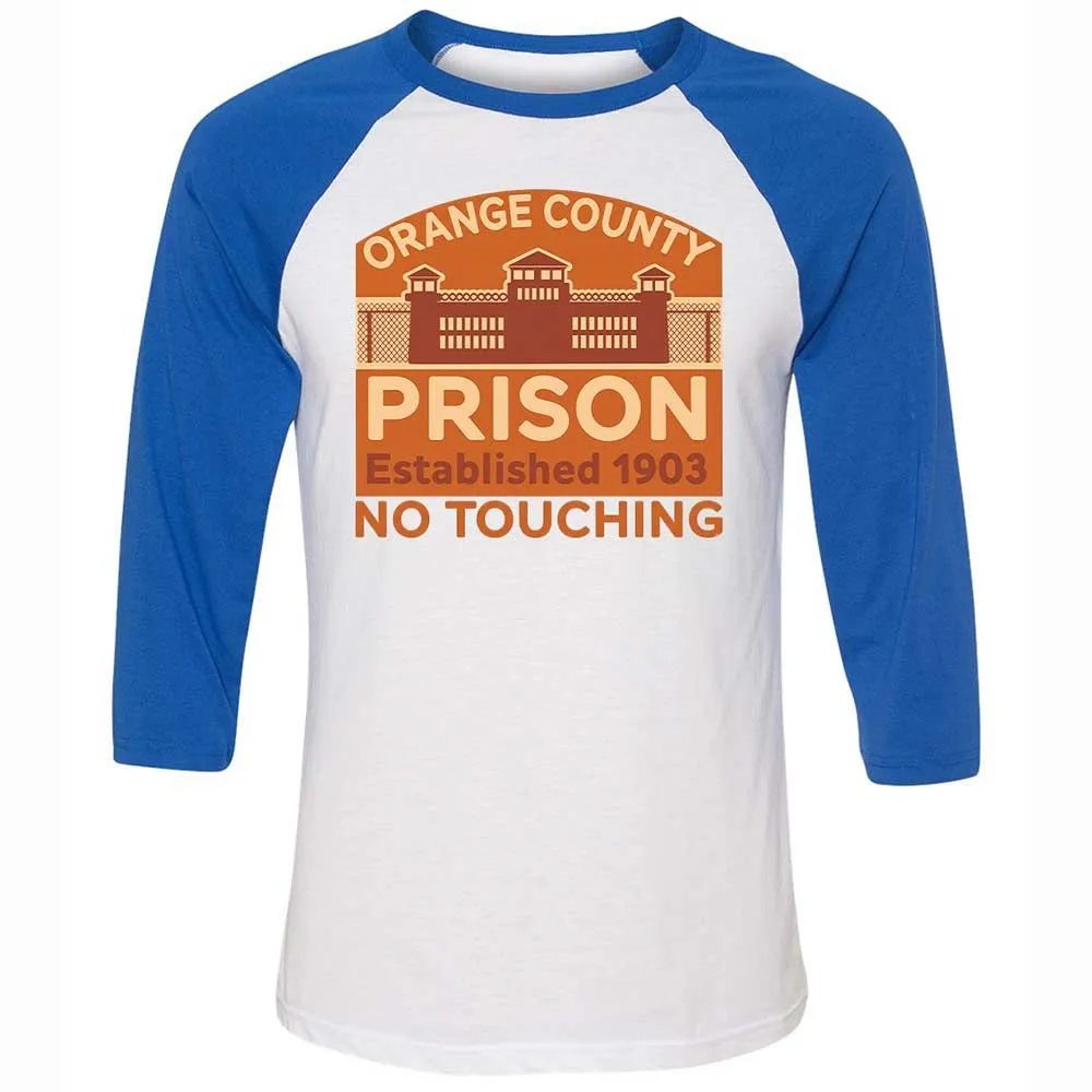 Unisex 3/4 Baseball Tee - XT7QHSBE - White/True Royal - 10