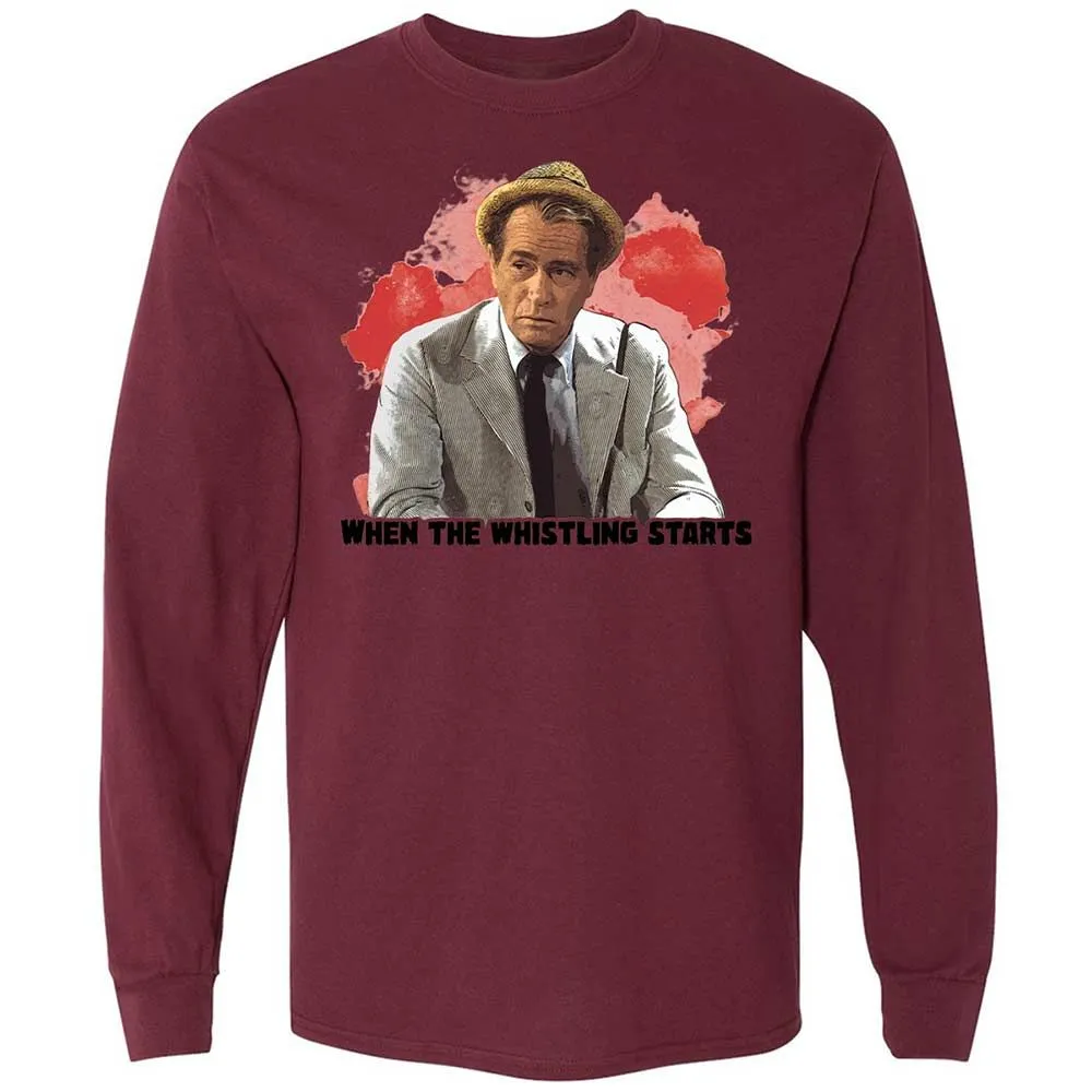 Long Sleeve T-Shirt - HS64Y48C - Maroon - 16
