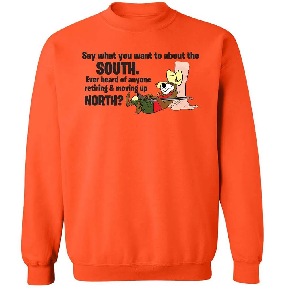 Classic Unisex Sweatshirt - 43Y4FP1K - Orange - 12