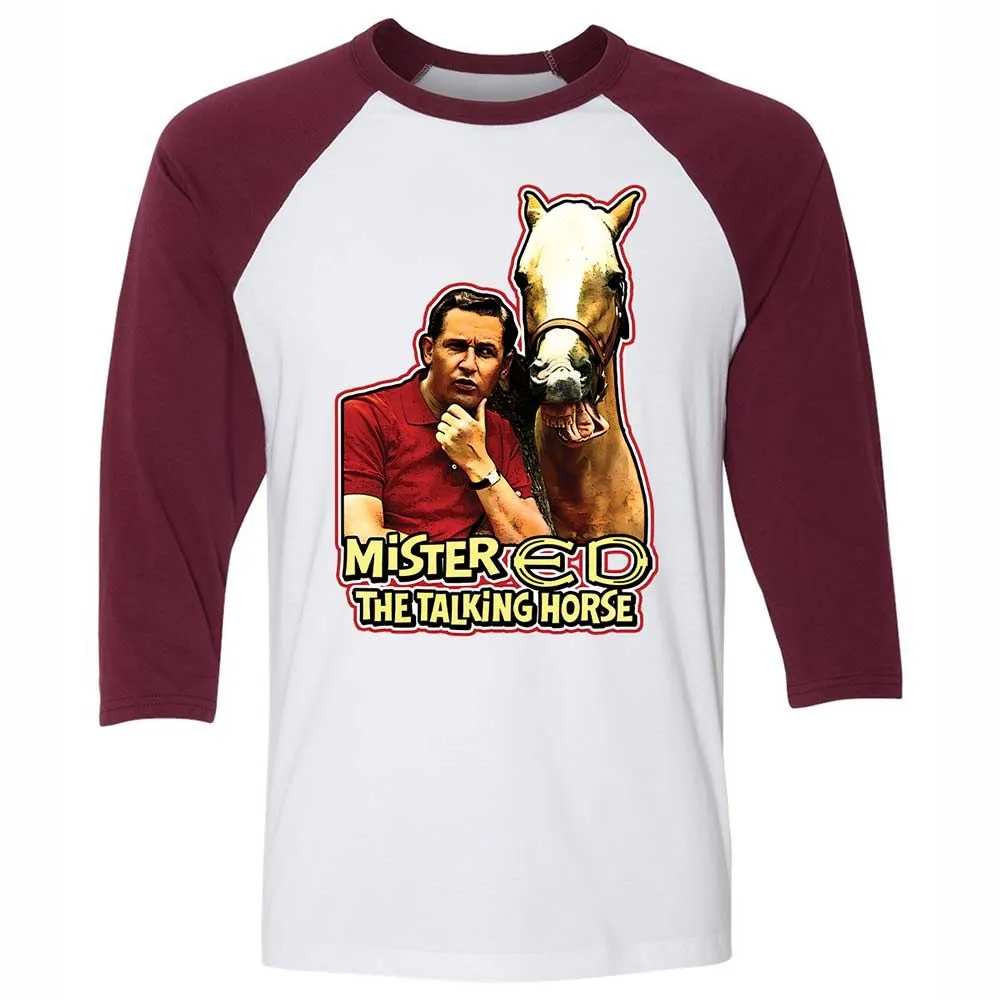 Mister Ed the Talking Horse - White/Maroon - 7
