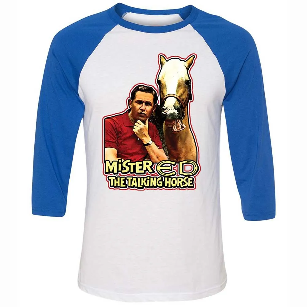 Mister Ed the Talking Horse - White/True Royal - 10