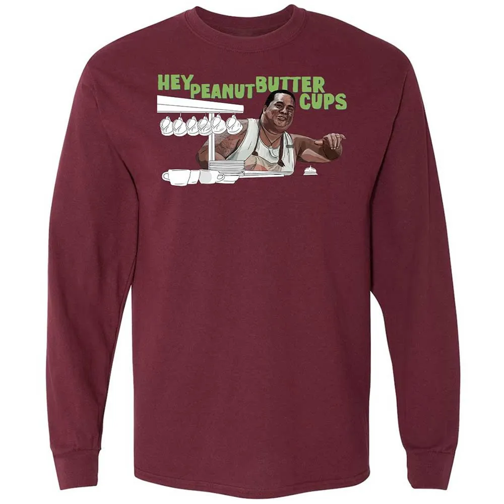Long Sleeve T-Shirt - R7263HQS - Maroon - 16