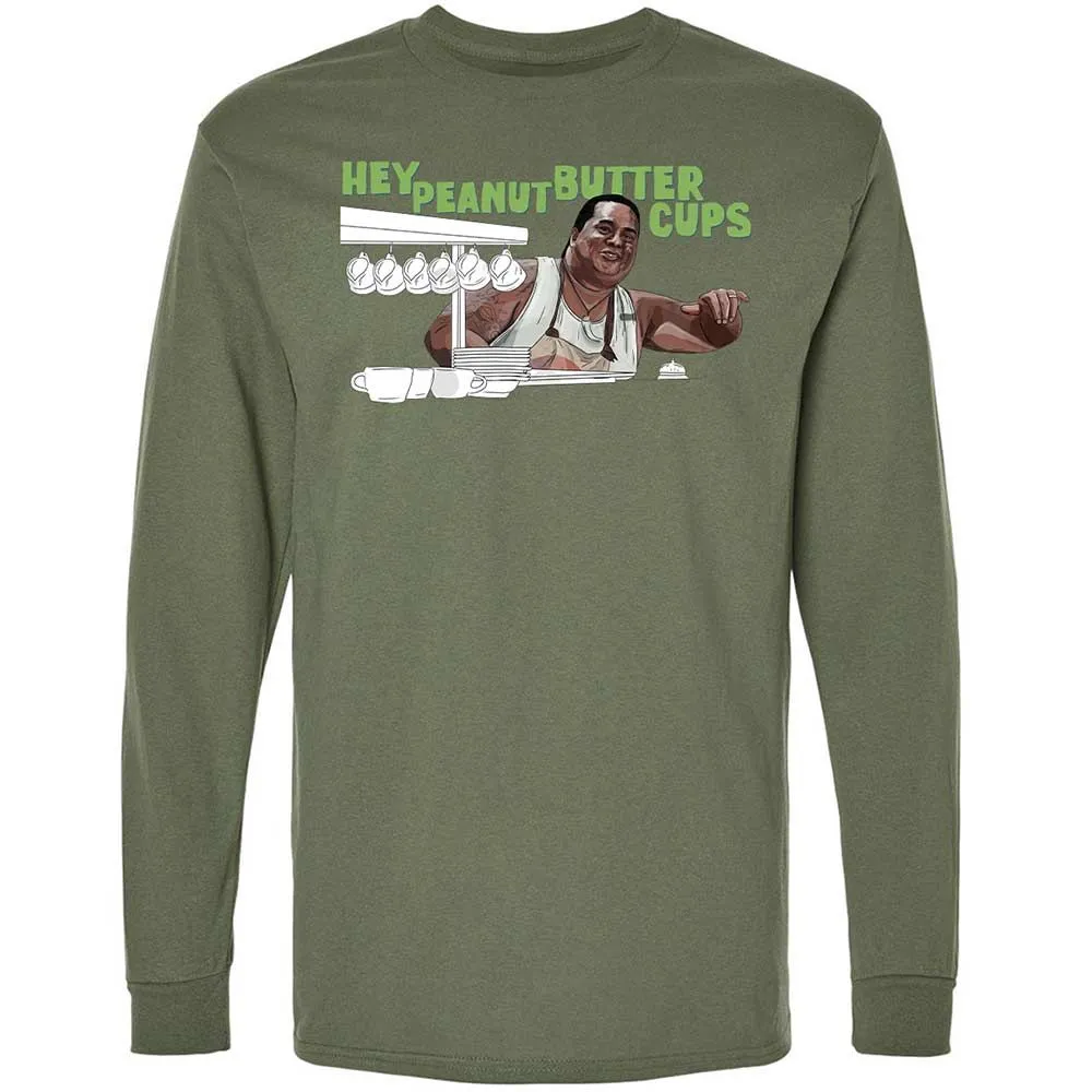 Long Sleeve T-Shirt - R7263HQS - Military Green - 19